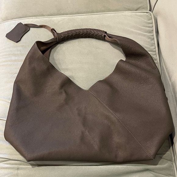 Brown Leather Hobo Bag - Picture 3 of 6